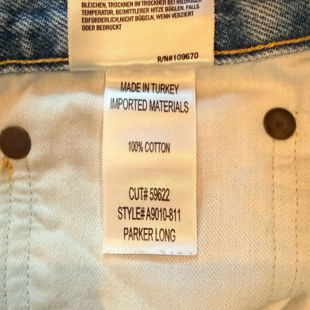 Agolde Parker Long Short in Swapmeet. Size 29; 4 1/2” inseam. - Picture 8 of 9